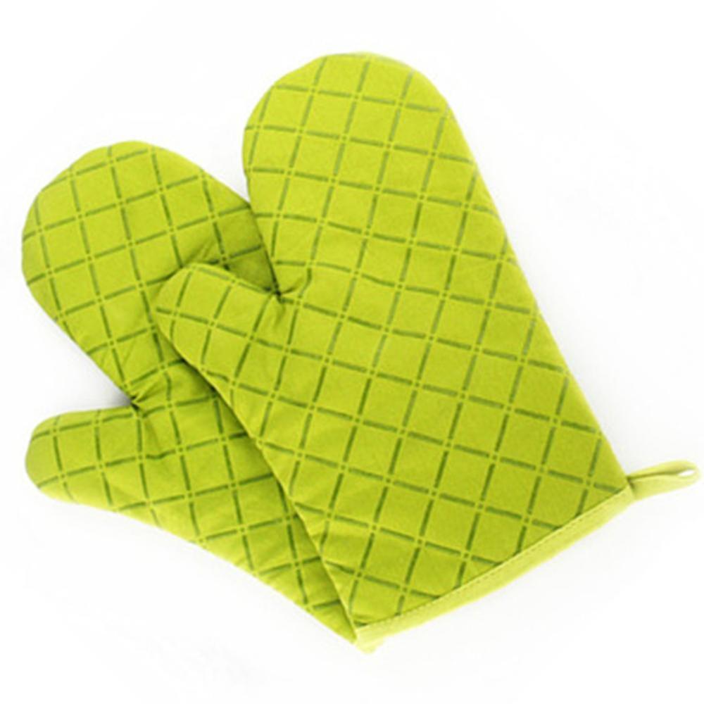 1pair Heat Resistant Non-slip Silicone Surface And Soft Cotton