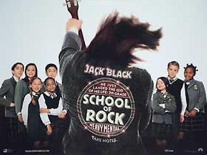 School Of Rock (Double Sided) Movie Poster