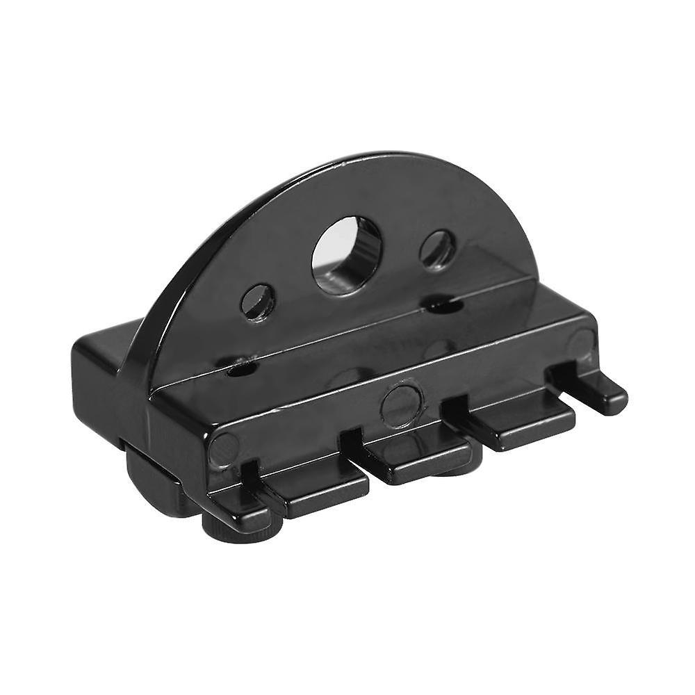 4-string Headless Electric Bass Guitar String Locking Nut Set con 2 llaves 2 Screw Black
