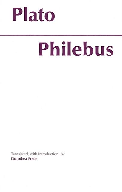 Philebus by Plato Paperback Book