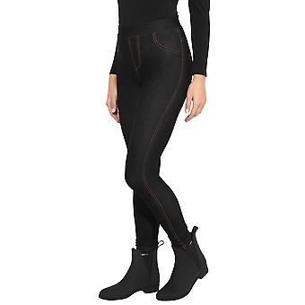 KRISP Mid Rise Denim Look Leggings