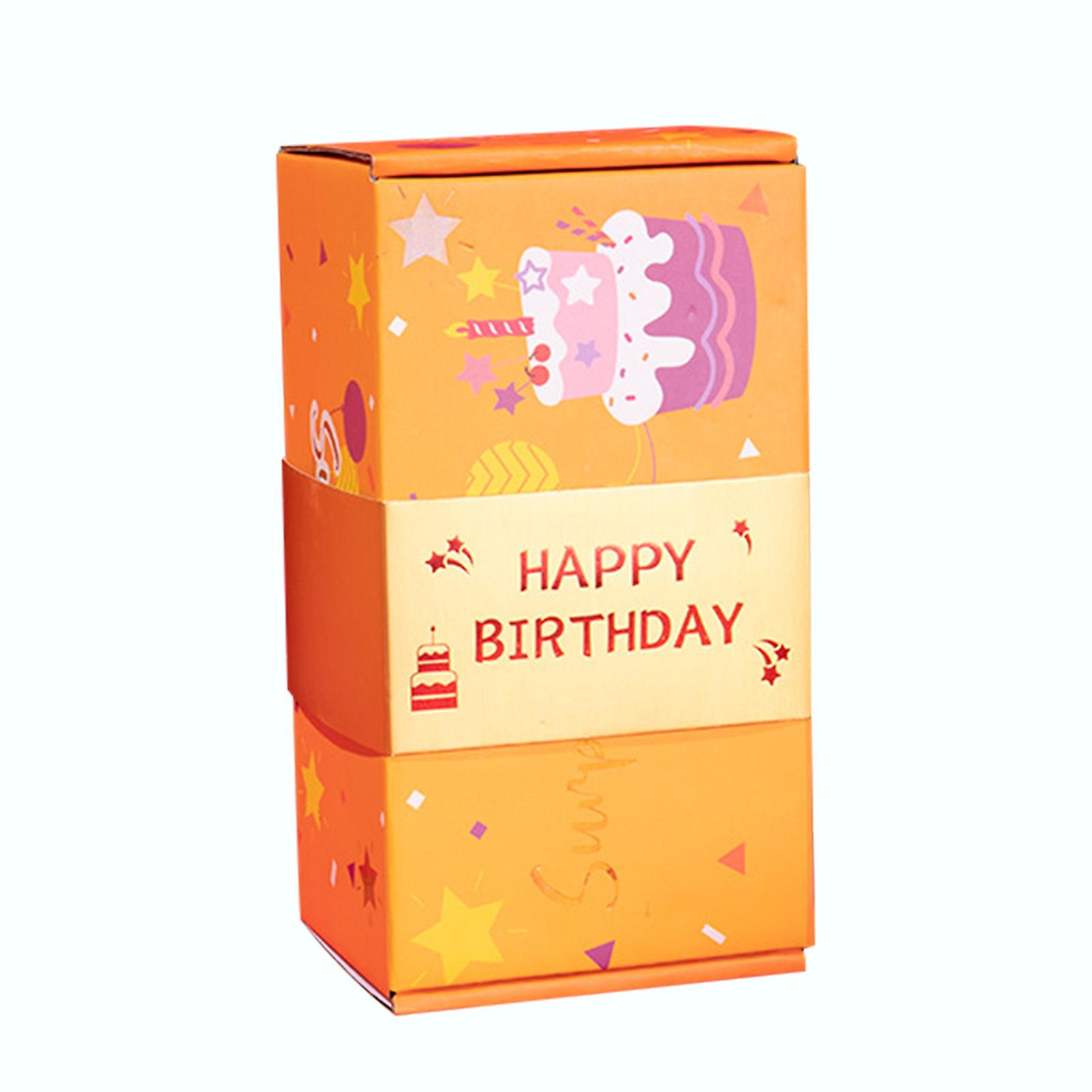 Fun Surprise Gift Box Romantic Red Envelope Bouncing Box Birthday Gift for Adults Children
