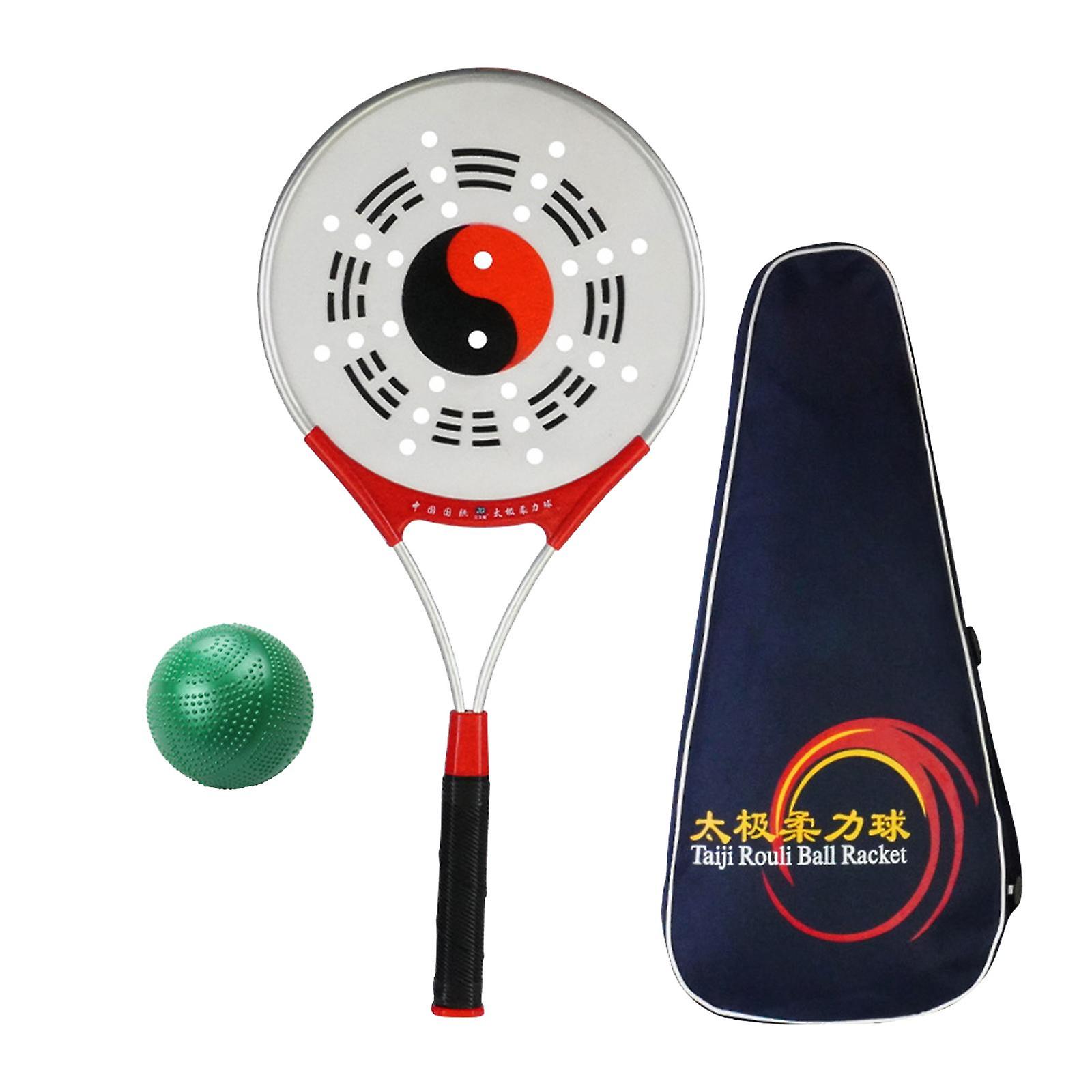 Tai Racket Ball Set Wing Chun Wushu for Elderly Exercise Equipment Set C
