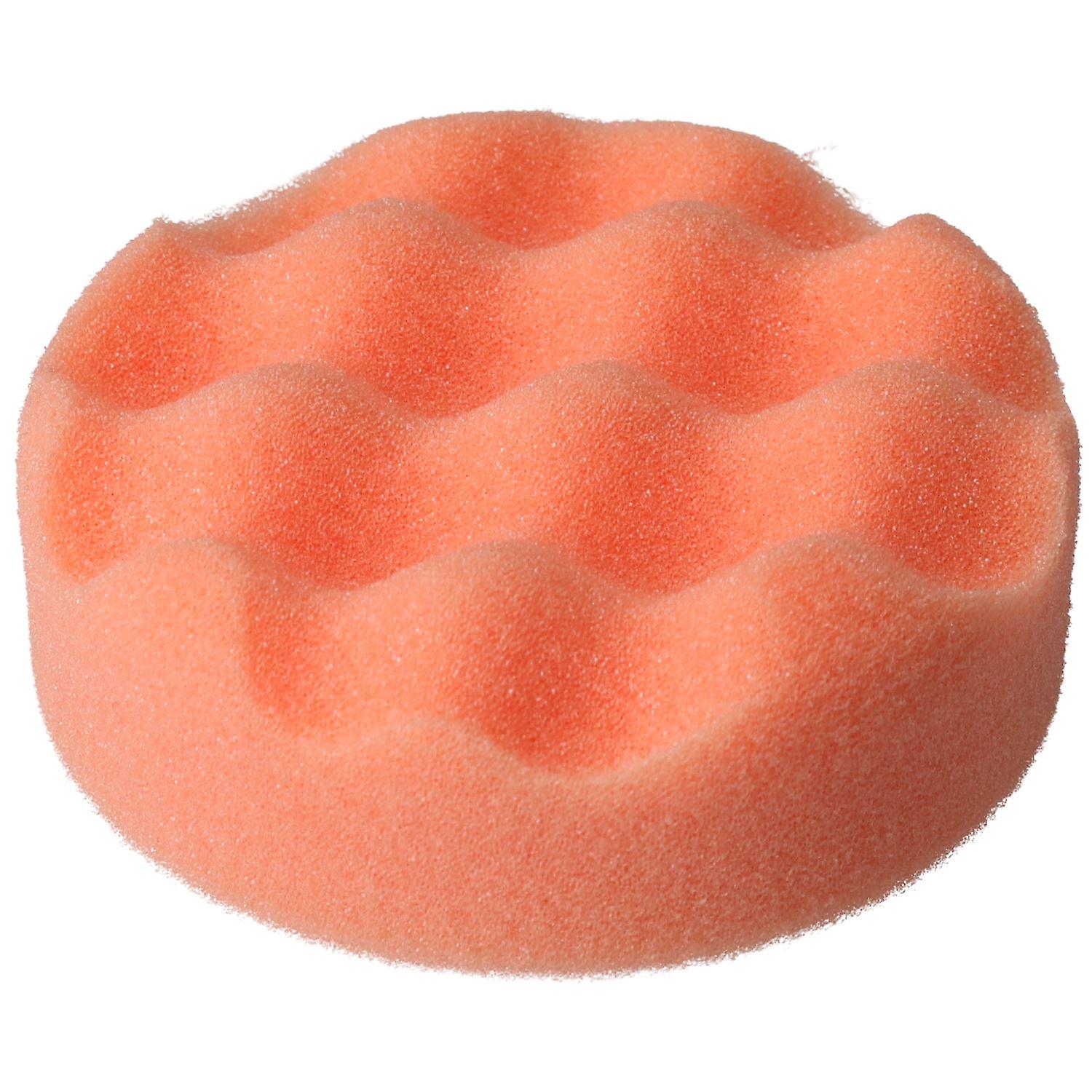 75mm Firm Dense Waffle Starting Mop Sponge for Buffing Polishing Hook + Loop