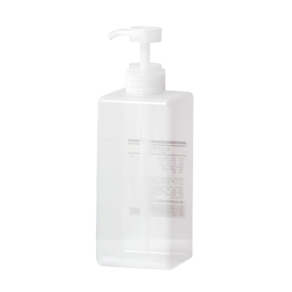 650ml Household Shower Shampoo Lotion Empty Replacement Pump Dispenser Bottle