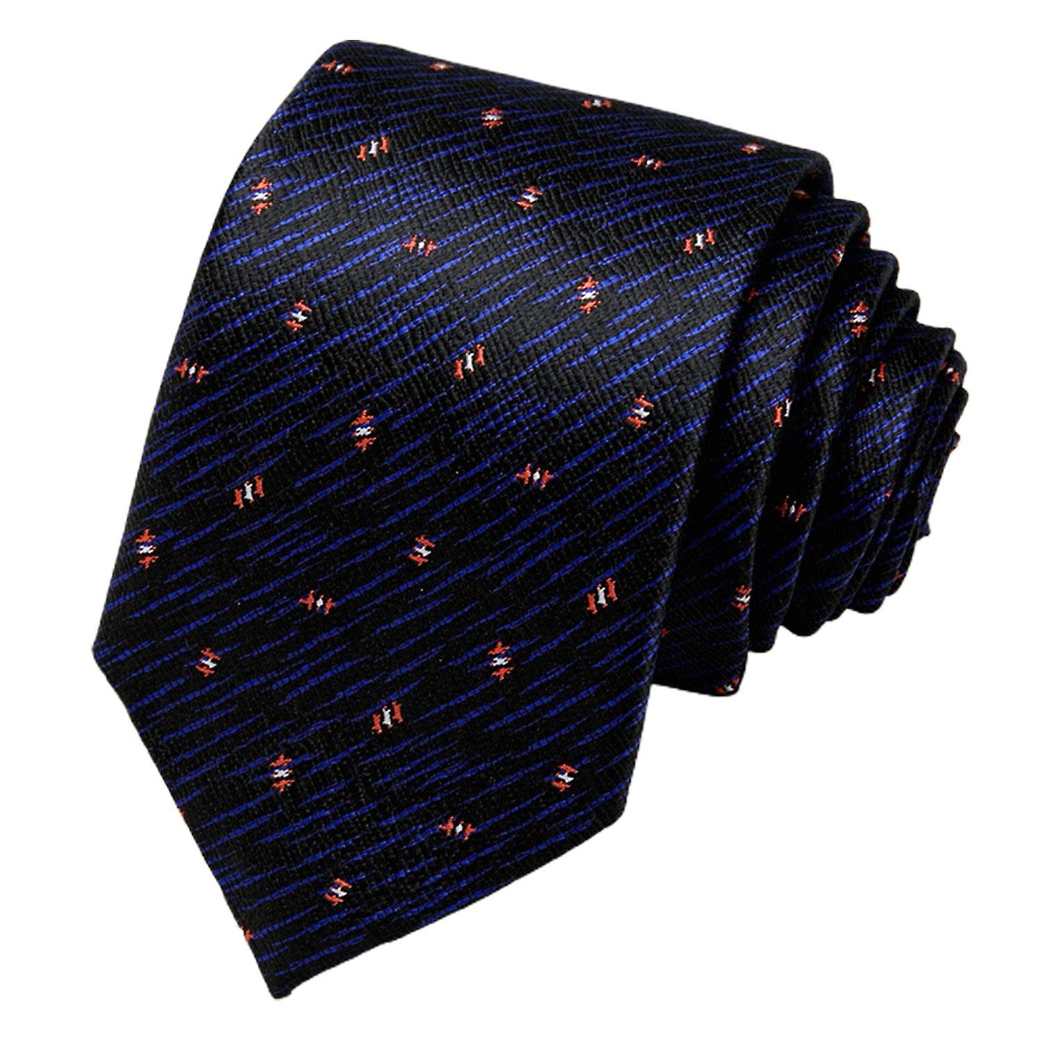 Men Business Tie Adjustable Formal Different Patterns Decorative Wedding Groom Men Tie
