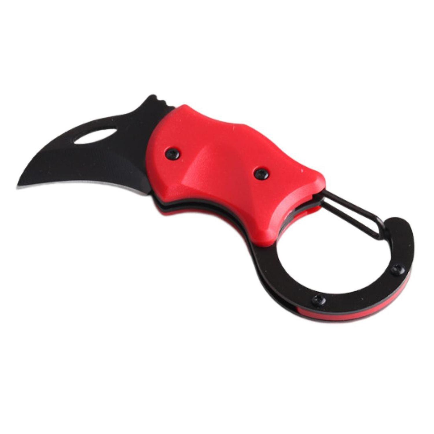 Mini Cutter Sharp Blade Drop-resistant Foldable Anti-rust Stainless Steel Backpack Hanging Mini Cutt