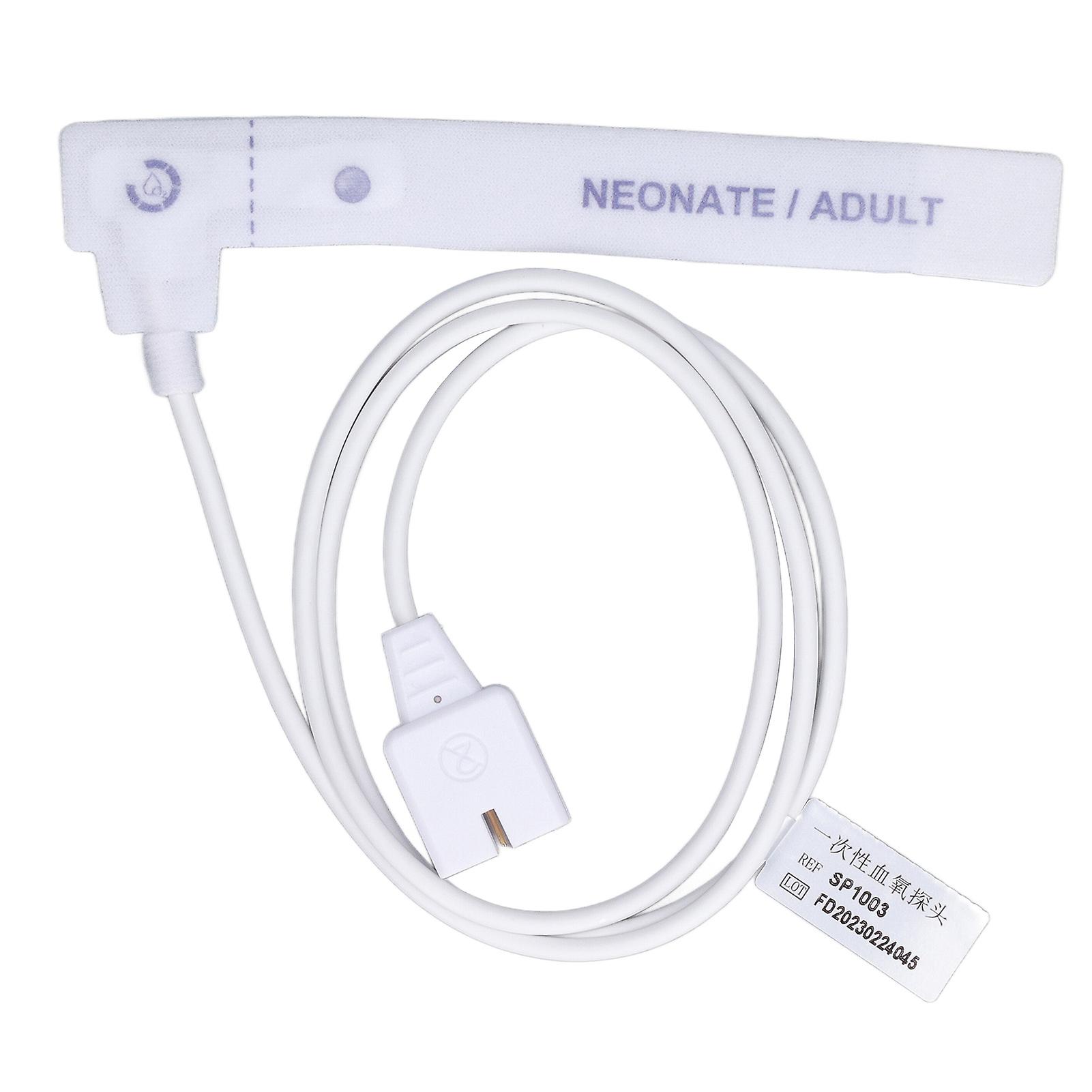 Neonatal Adult Spo2 Sensor for Mindray Disposable 0.9m Cable 7P Opening High Accuracy Adhesive Tape Oximeter Probe