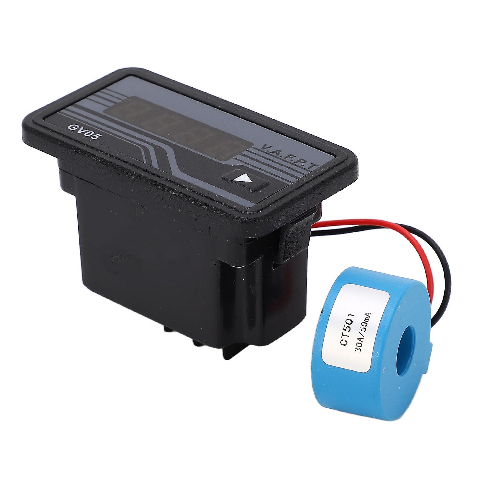 Generator Voltmeter 6 in 1 Multifunctional Meter Current Tester Digital Display 220V