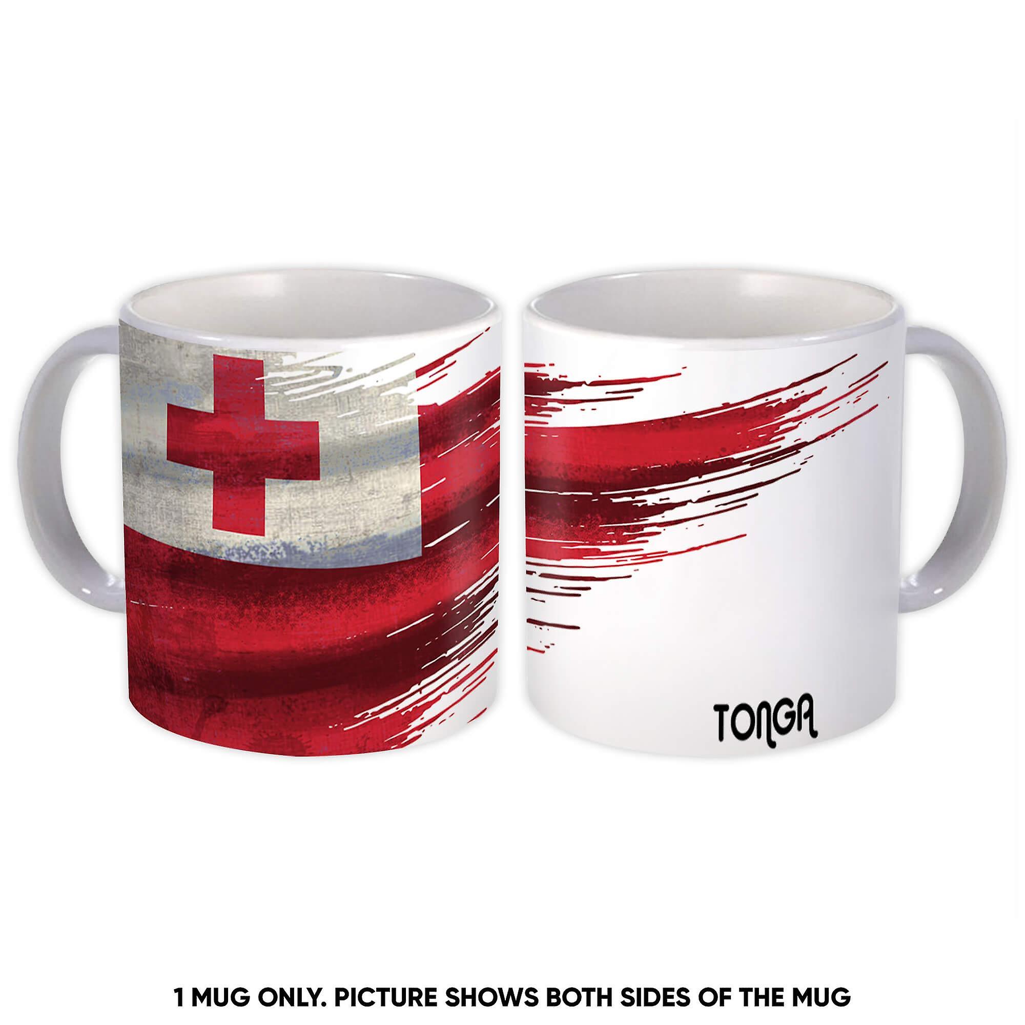 Gift Mug: Tonga Flag Tongan