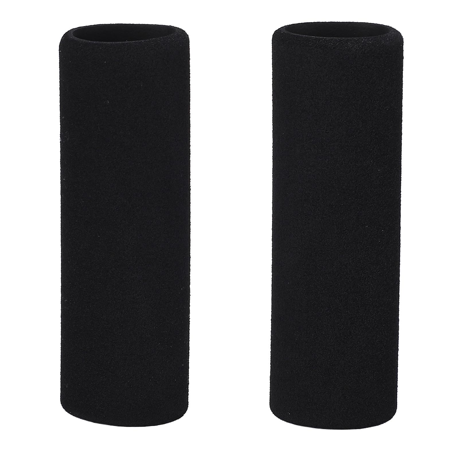 1 Pair Anti Slip Bicycle Handlebar Grips 27mm Inner Diameter Bike Handle Grips with UV Protection for 2.6-3.0cm Handlebars Motorcycle Handle Cover