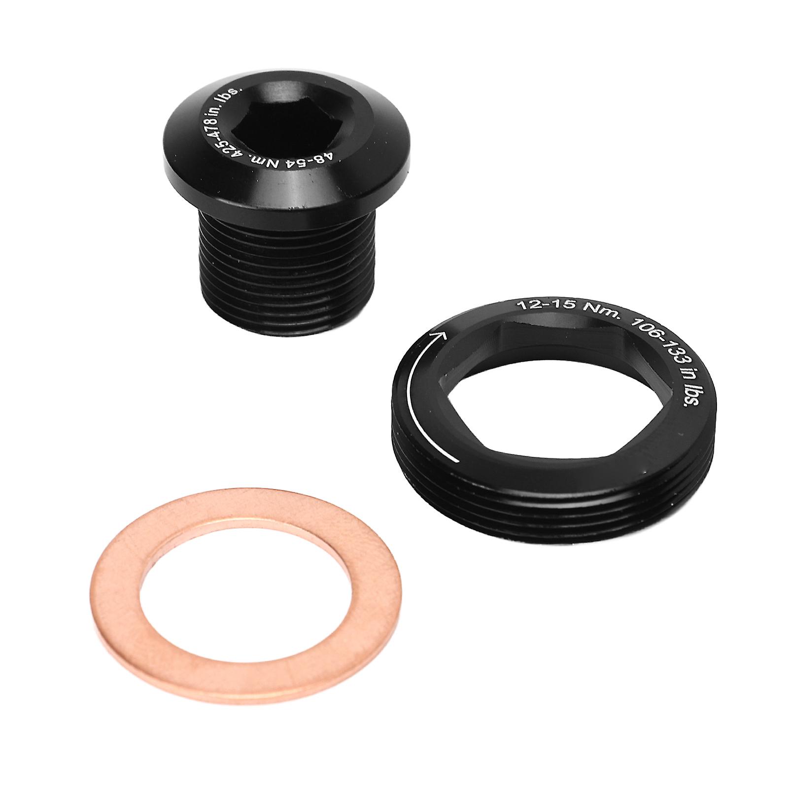 Drivetrain Components Aluminum Alloy M15 M26 Hex Crank Arm Fixing Bolt for Maintenance