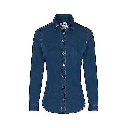 So Denim Dames/Dames Lucy Denim Overhemd
