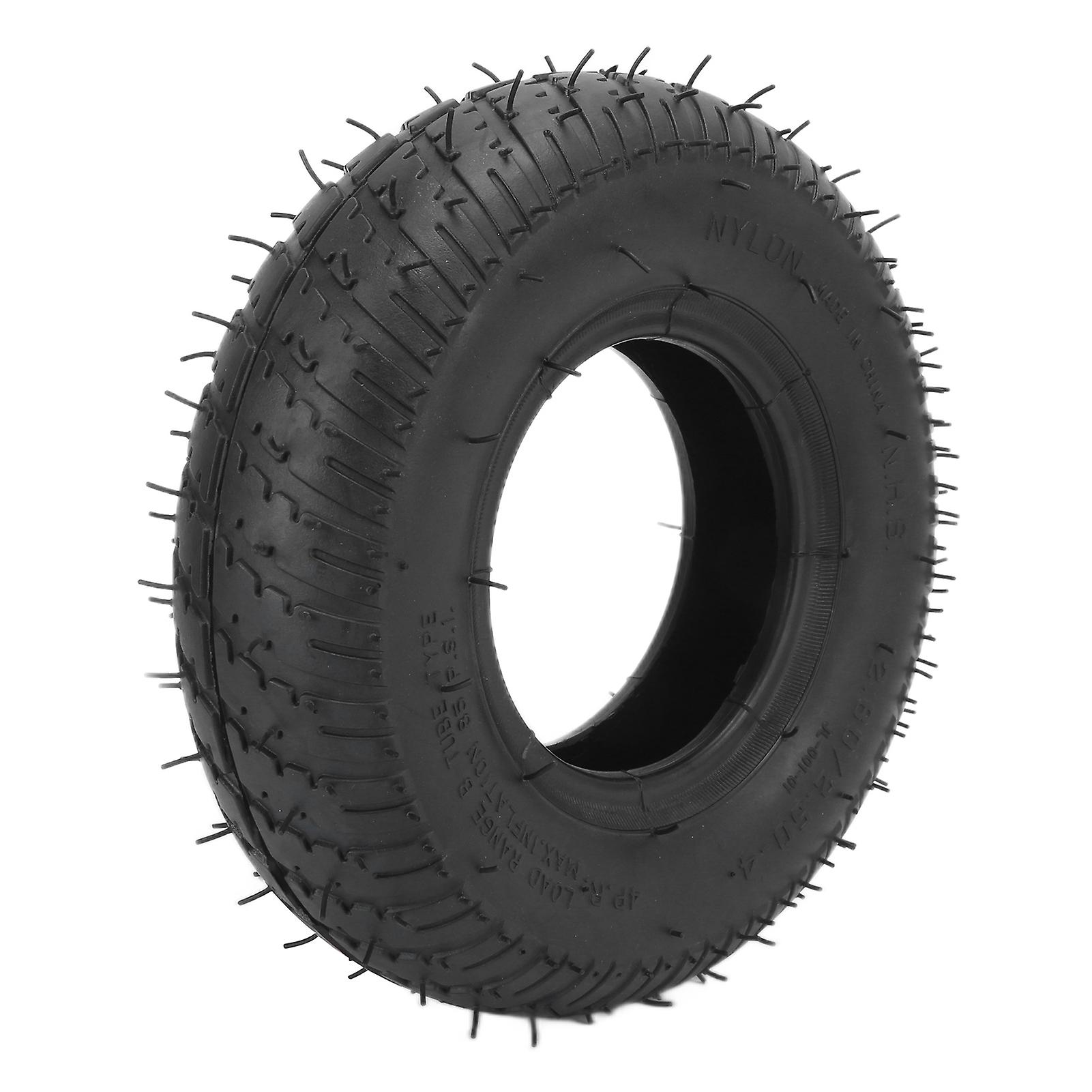 2.80/2.50‑4in Hand Truck Tire 8.5in/21.59cm Diameter for 4in/10.16cm Rim Hand Truck Utility Cart Electric Scooter