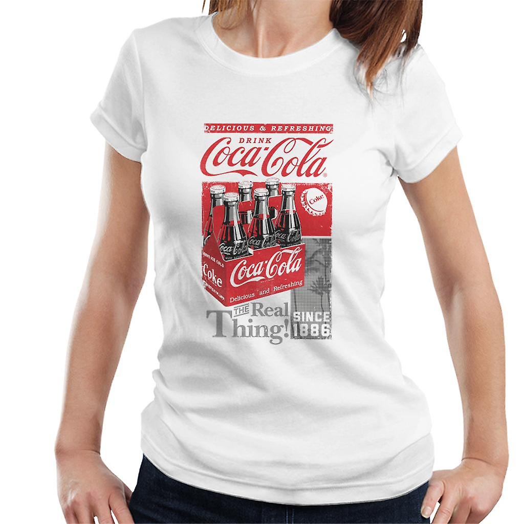 Coca Cola Retro Bottle Crate Women's T-Shirt