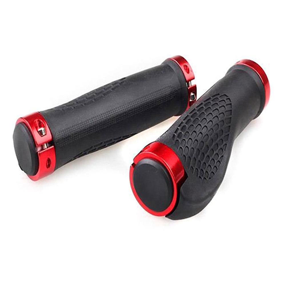 New Ergonomic MTB Road Bicycle Grips Cycling Skid-Proof Grips Anti-Skid Rubber Mountain Bike Lock On Bicycle Handlebars