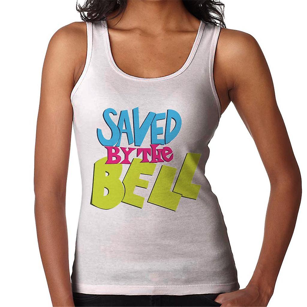 Saved By The Bell Coloured Logo Women's Vest