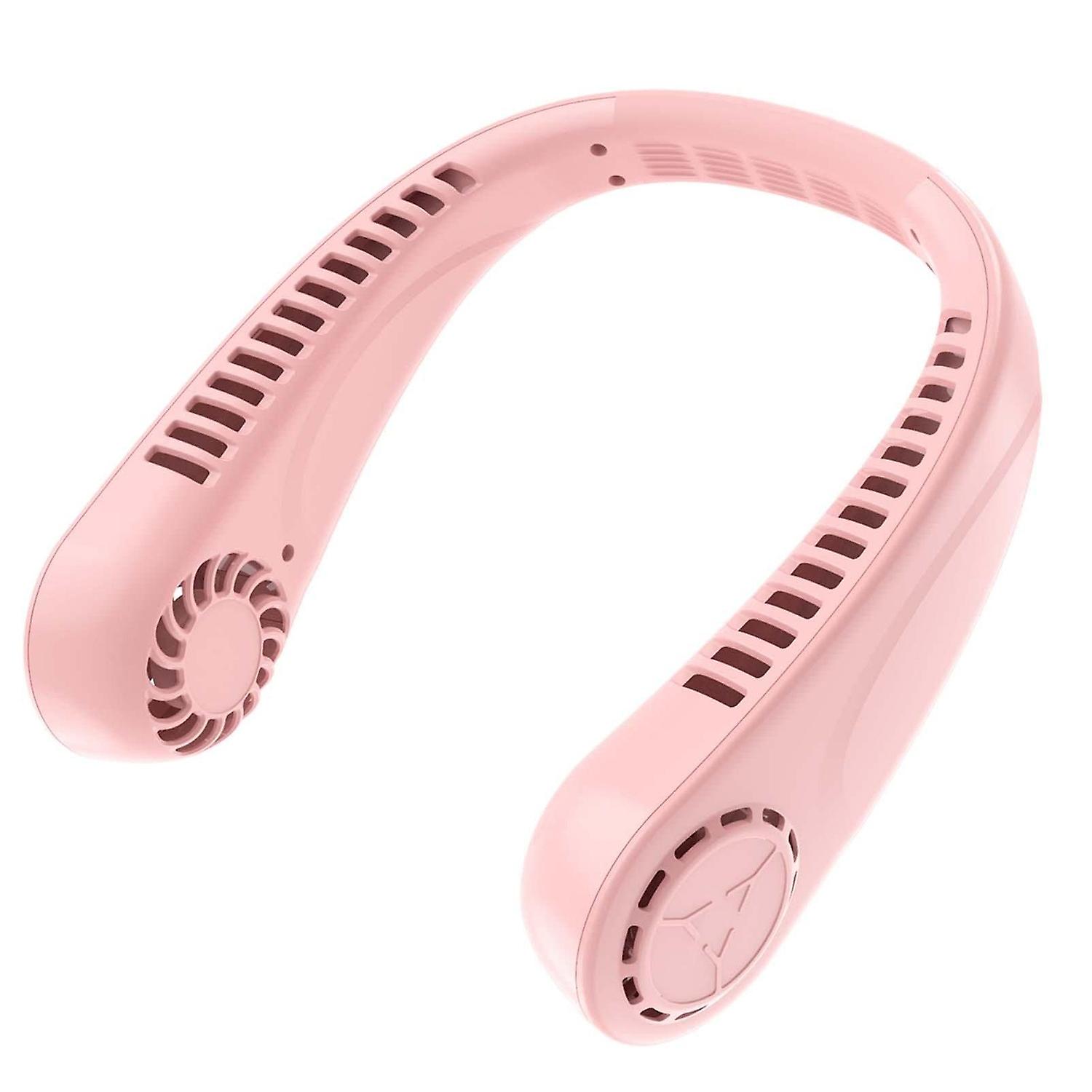 Portable Handless Neck Fan (Pink)