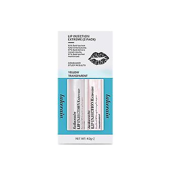 4ml Lippenpflegeserum Lip Plumper Gloss Erhöhen Sie die Elastizität der Lippen Reduzieren Sie feine Linien Feuchtigkeitsspendendes klares Lipgloss-Öl A