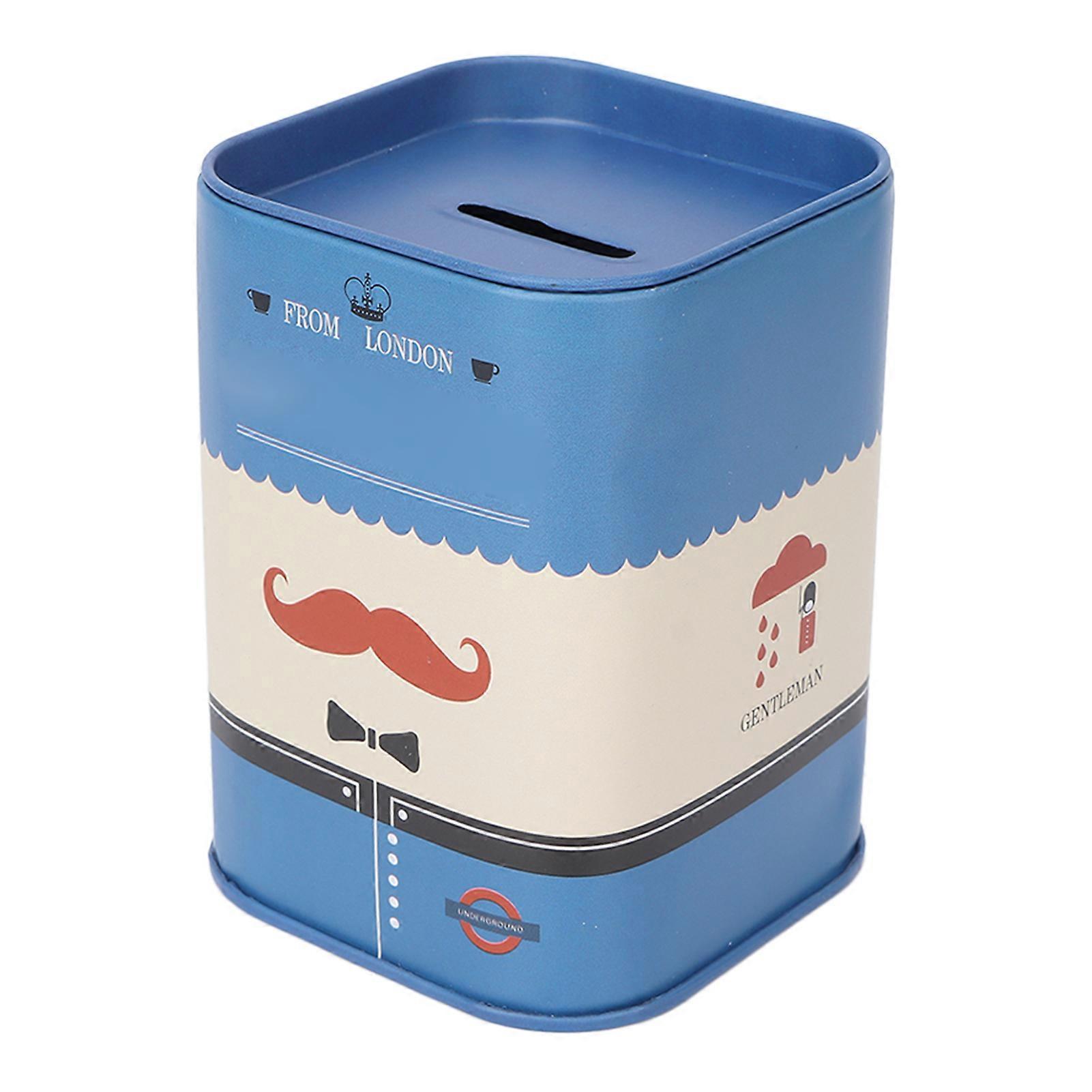 Blue Blade Container Removable Design Large Capacity 7.5x10.5cm