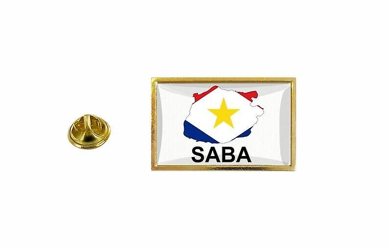pine pine pine badge pine pin-apos;s country flag map BQ saba