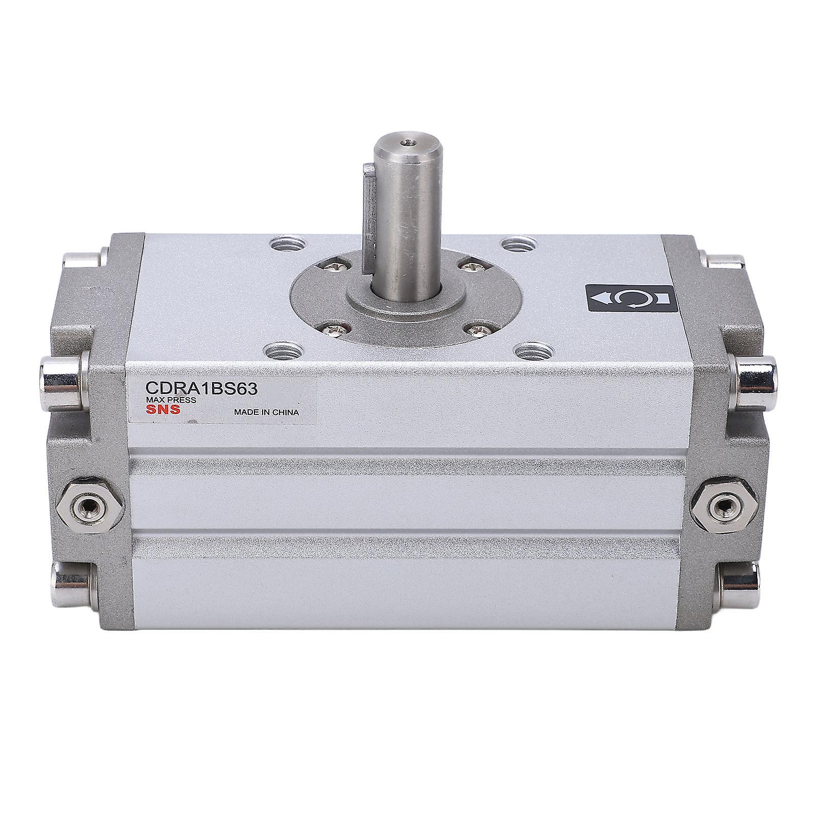 Pneumatic Swing Cylinder Metal High Hardness Wear Resistance Pneumatic Rotating Air Cylinder CDRA1BS63 180C