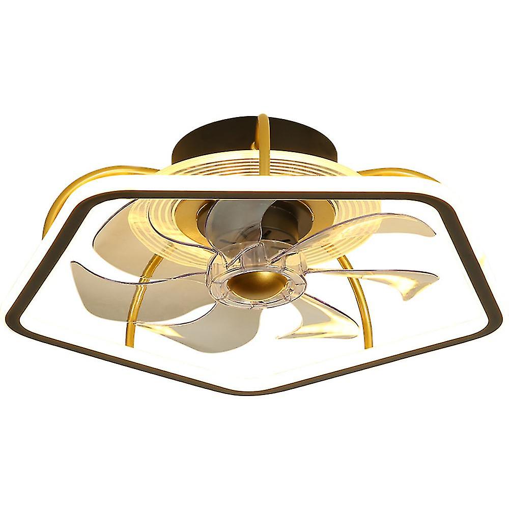 Ceiling Light, Creative Style, Smart Silent Fan Light, Tri-color Change Of Light,42w