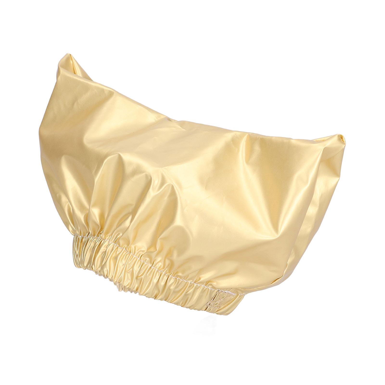 Cat Bathing Hat Waterproof Adjustable Breathable Polyester Gold M