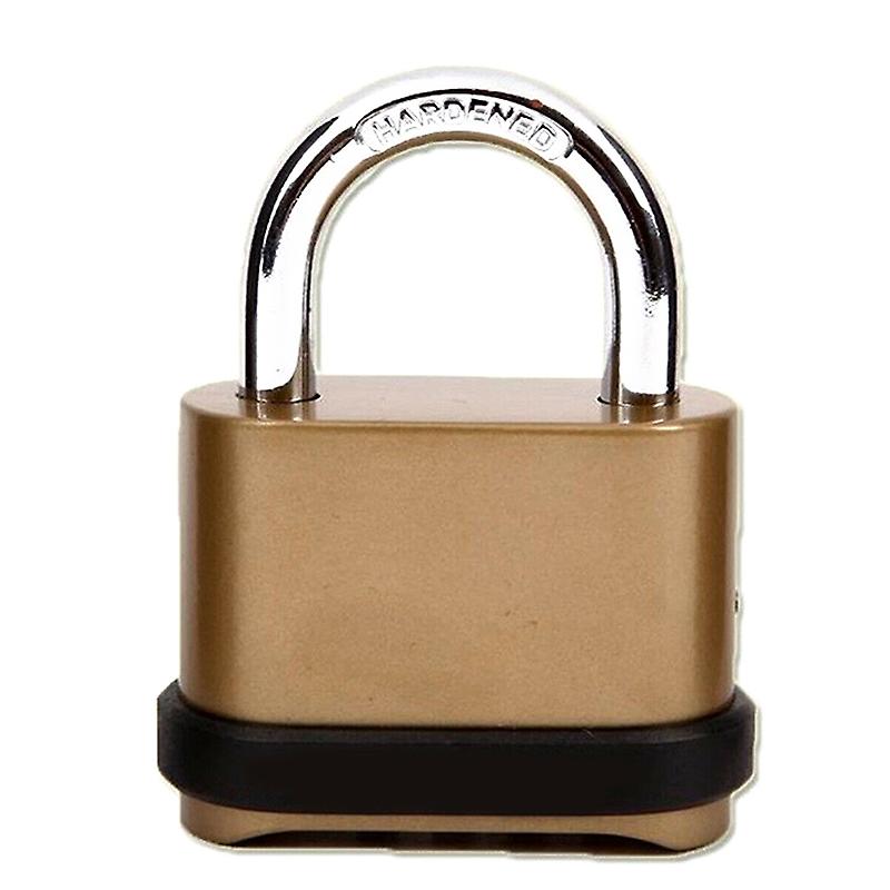 Copper Padlock Zinc Alloy 4-Digit Number Combination Small Locks For Indoor Outdoor Fence Door Sturdy Password Code Locks
