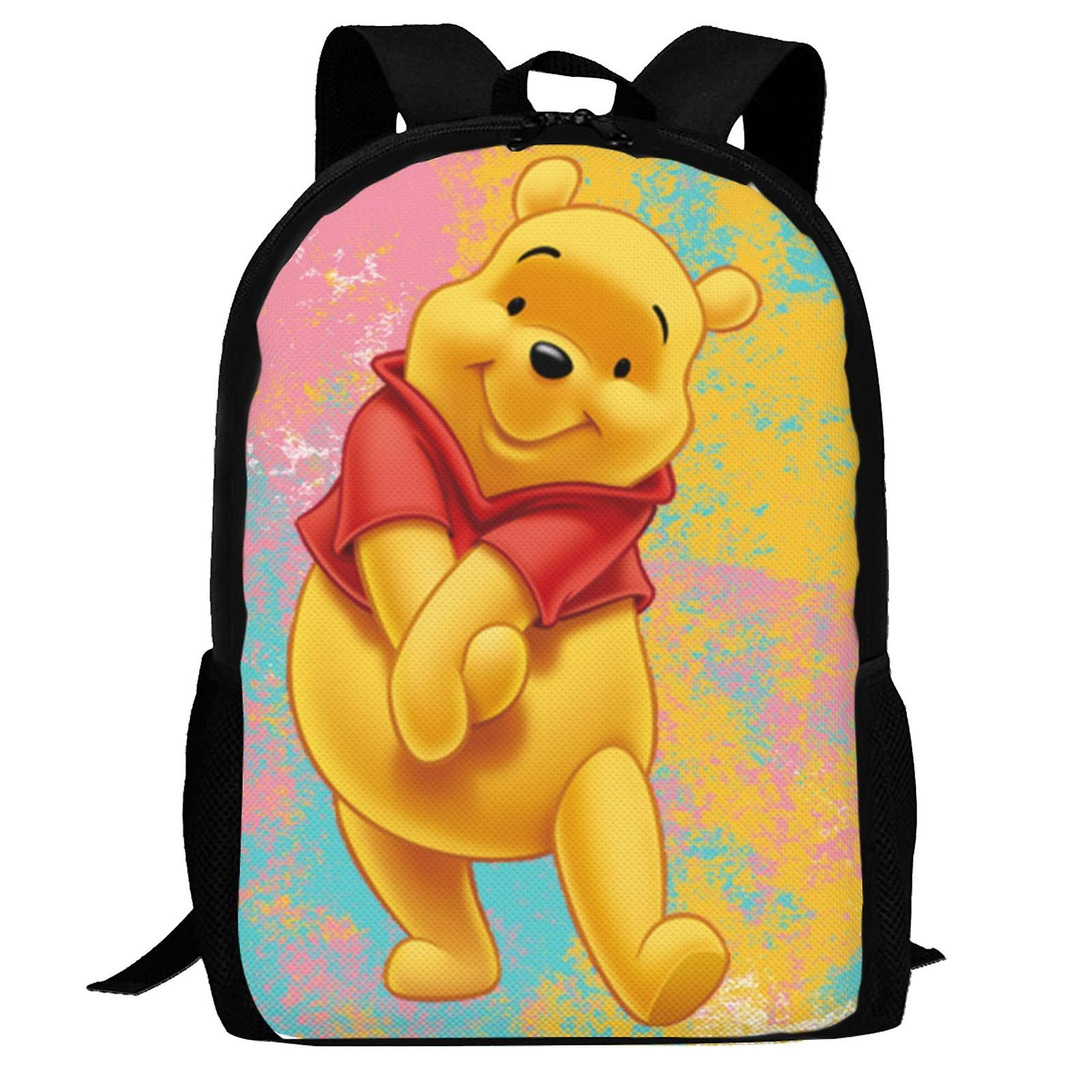 Winnie The Pooh Backpack,Laptop Backpack Lightweight Casual DaypackMulti-Function Travel Backpack