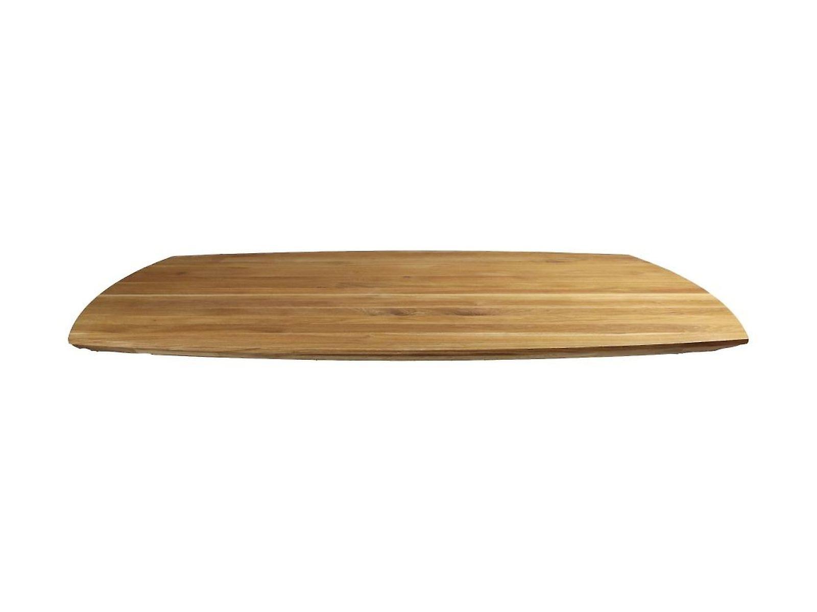 Plateau de table danois - 220x110x4 - Naturel - Chêne