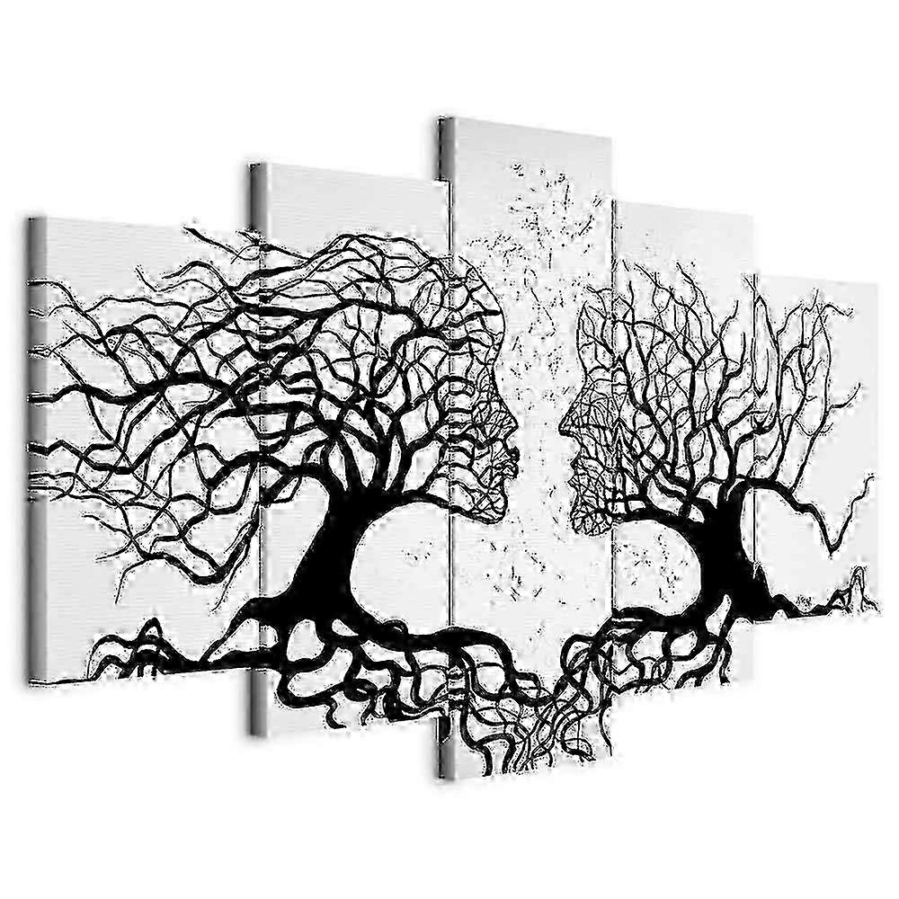 Toile impression - le baiser du vent