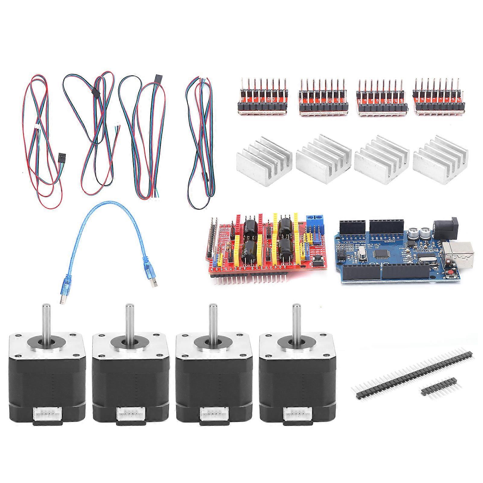 Til R3 Kit 4401 A4988 Stepper Motor Driver Set CNC Shield 3.0 3D-printer tilbehør