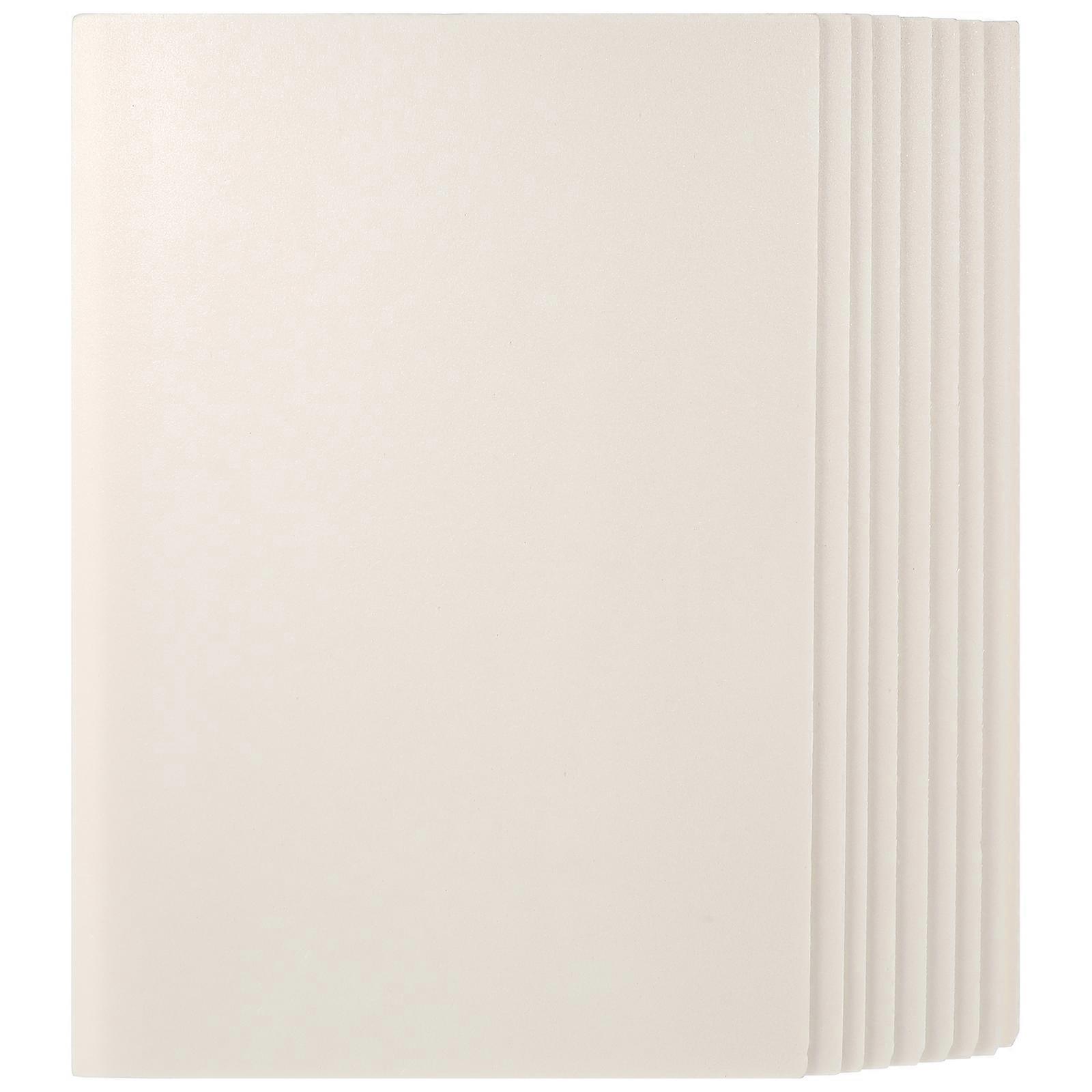 10 Pcs Poster Boards Blank Display Board Presentation Board Plastic Blank Board 8K For Crafting Printmaking