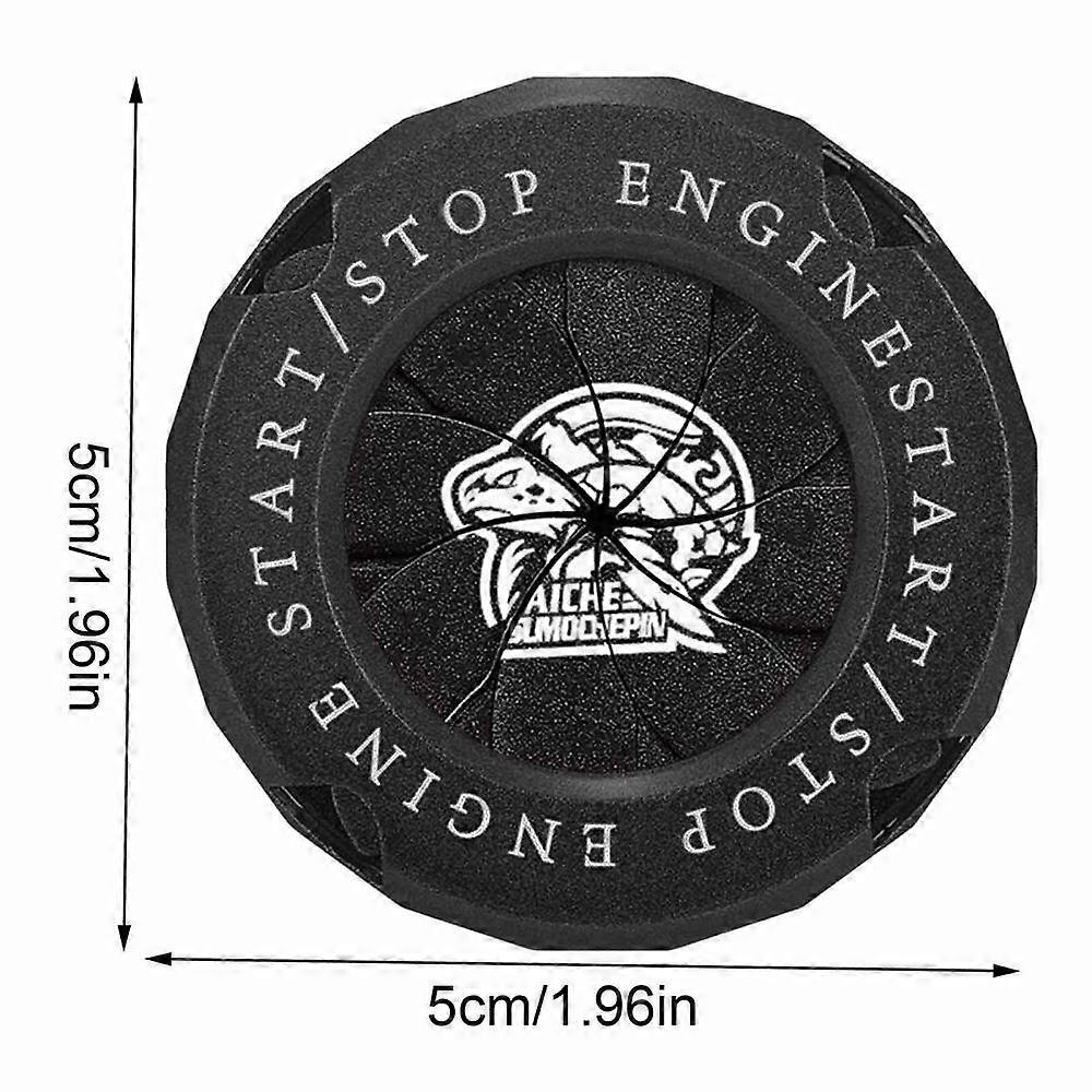 Start Car Key Systems Key blade Engine Button Cover Anti-scratch Ignition Switch Cover Engine Ignition Button Protector Decorative Button Cover