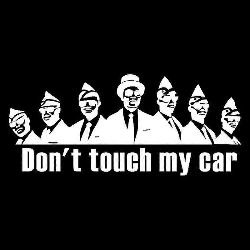 Funny Don't touch my car Car Styling Vinyl Decal Car Sticker COFFIN DANCE