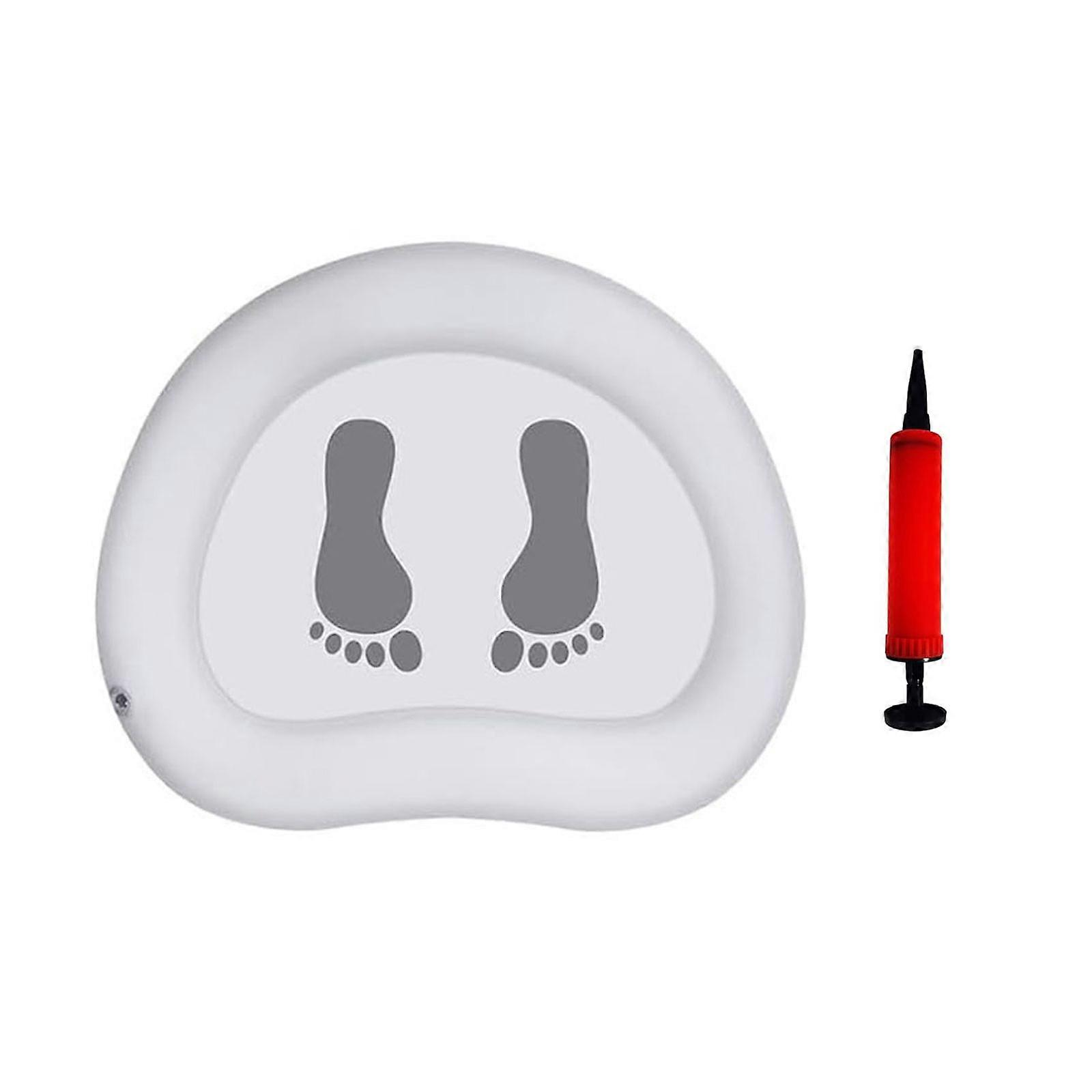 Inflatable Pool Foot Bath Basin,Foot Soaking Bath Basin for Pool Entry Ladder