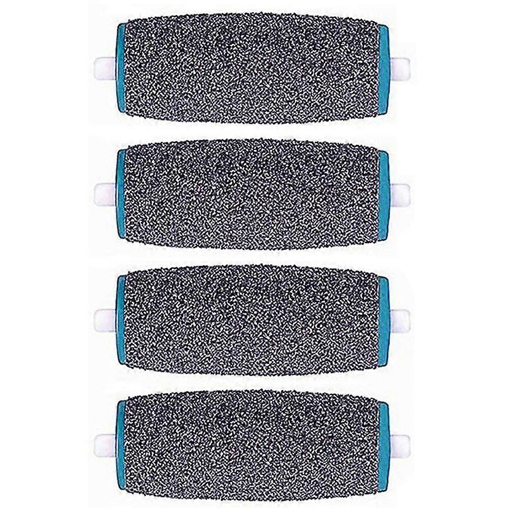 Xelparuc 4Pcs Regular Coarse Foot File Refills Replacement, Roller for Daily Maintenance Refills Electronic Foot File