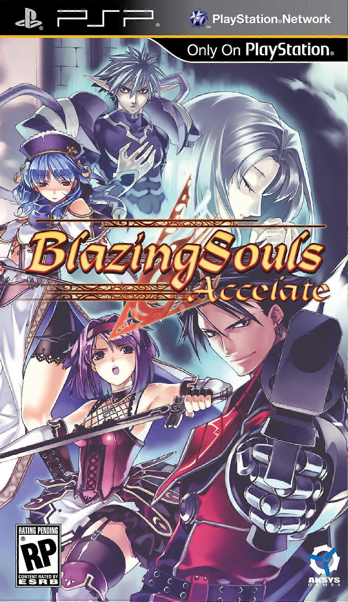 Blazing Souls Accelate  Game -  - PAL - New & Sealed
