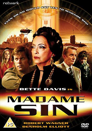 Madame Sin DVD (2007) Bette Davis Greene (DIR) cert PG NEW - Region 2
