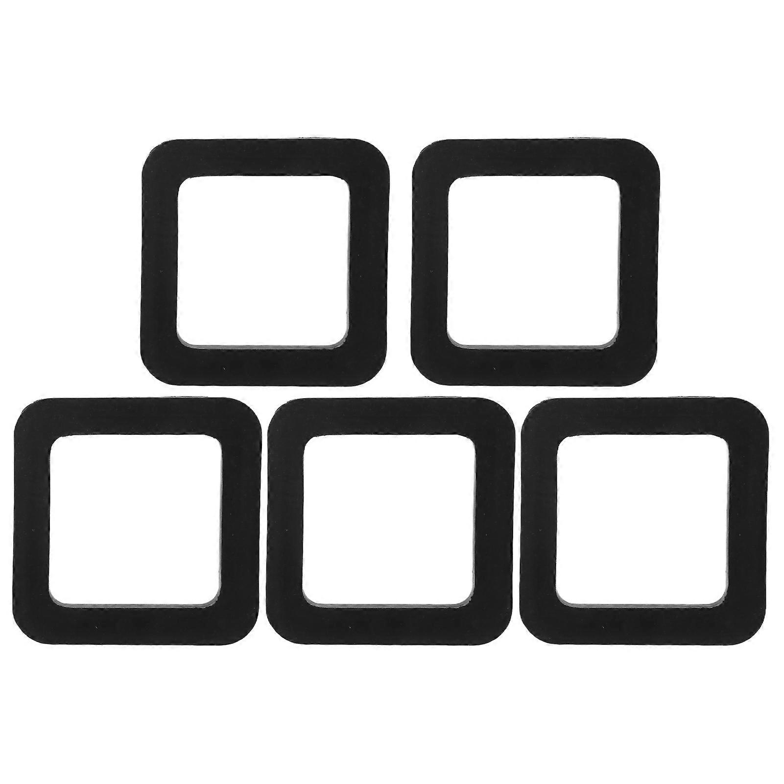 5PCS Tow Hitch Receiver Silencer Pad 5.08cm/2.0in Universal Noise Elimination Cushion Provision YEMAA