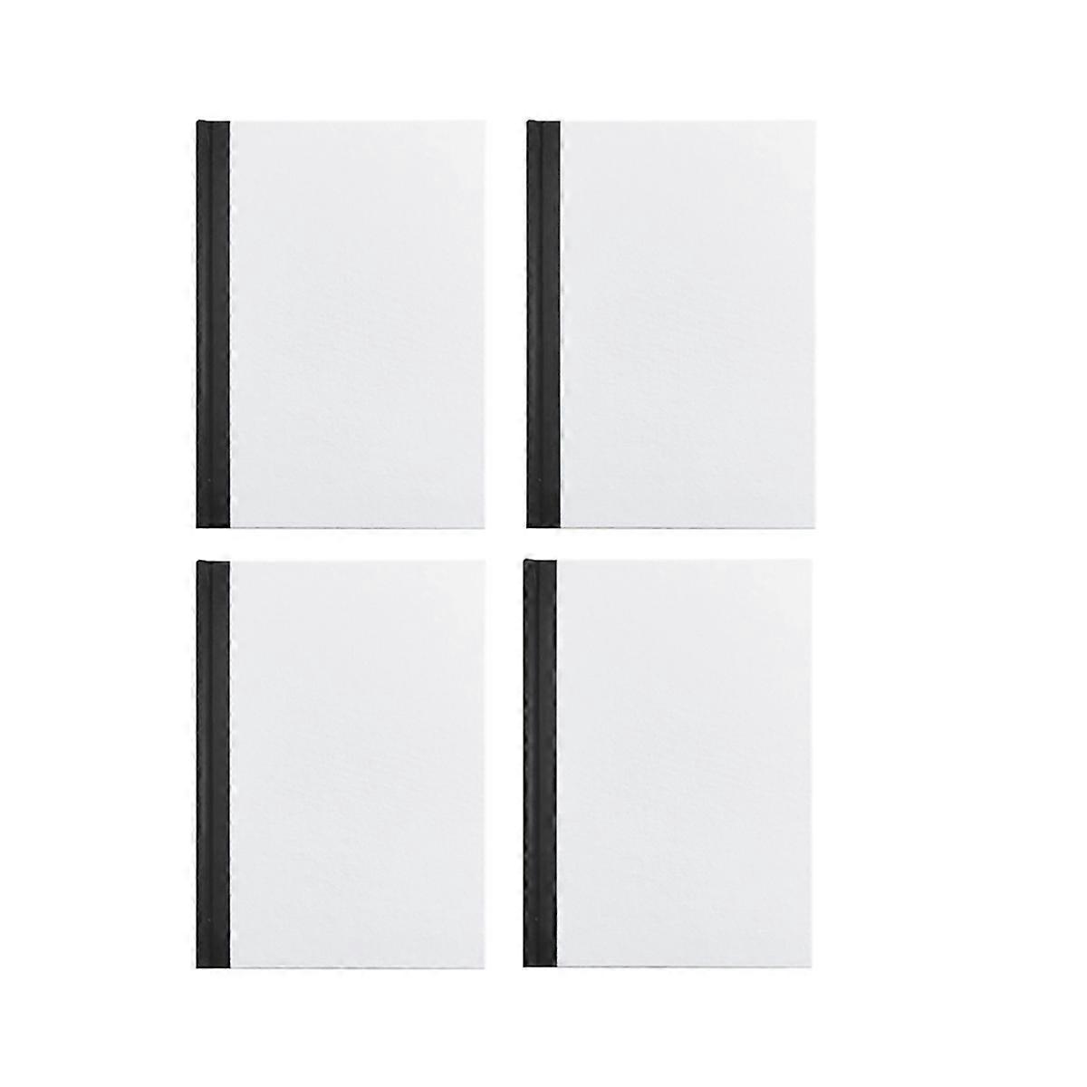 4Pcs Sublimation Blank Notebook A5(215X145mm )100 Sheets Notebook Sublimation Notebook for School