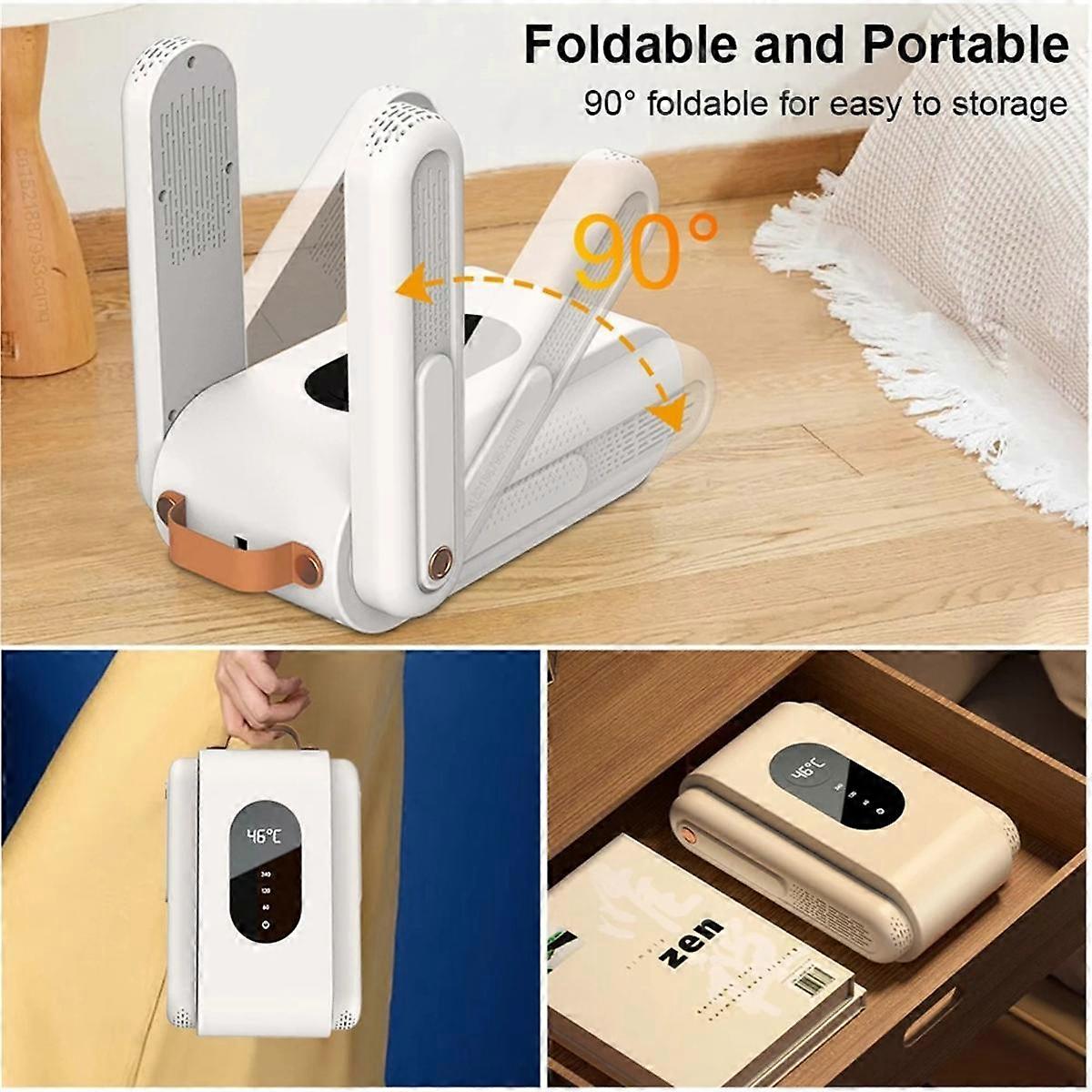 Shoe Dryer with Ultraviolet Sterilization Shoe Dryer and Odor Eliminator Electric Shoes Dryer Heater for Boot EU Plug