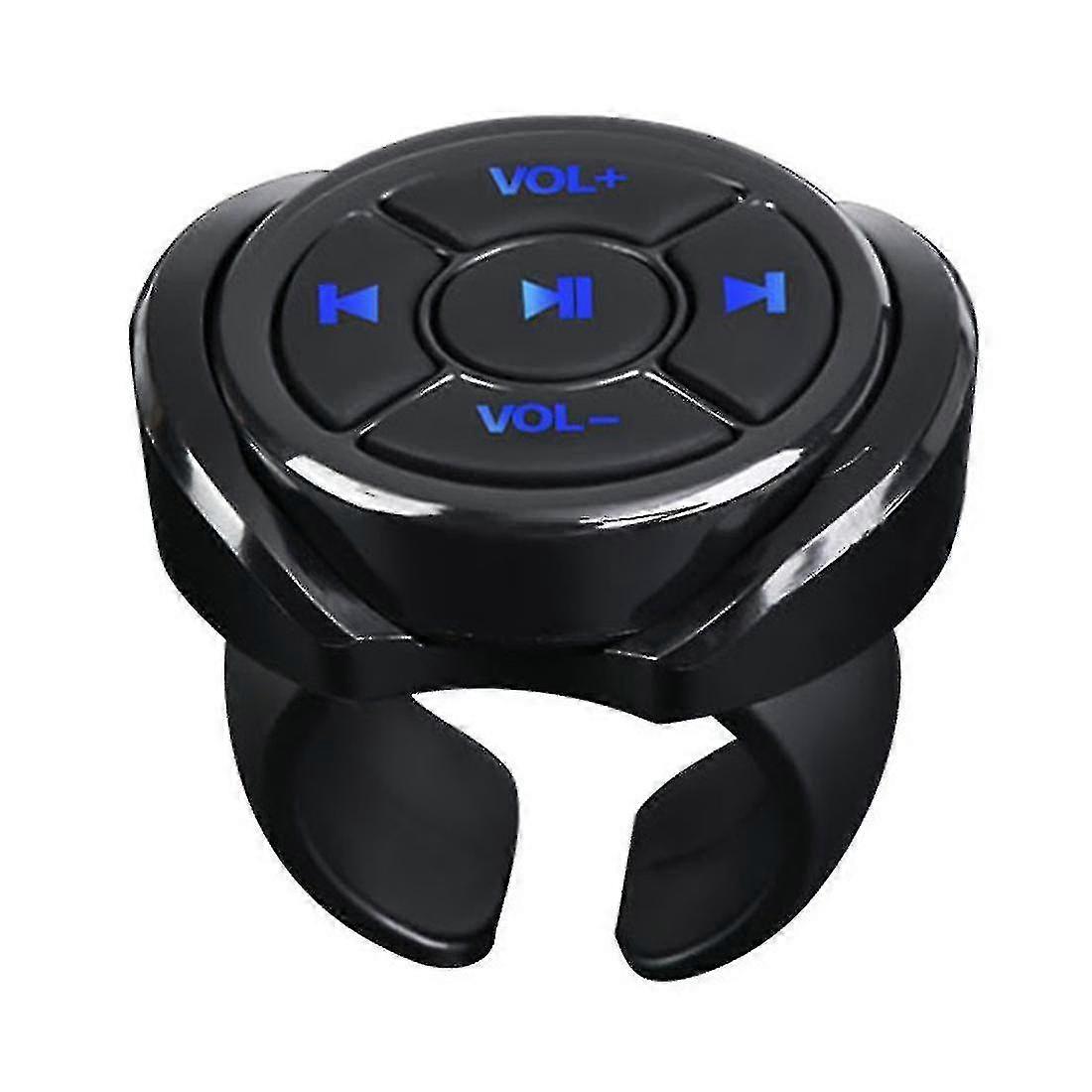 Ασύρματο κουμπί Bluetooth Απομακρυσμένο αυτοκίνητο Μοτοσικλέτα Ποδήλατο Τιμόνι Μουσική Play Rem