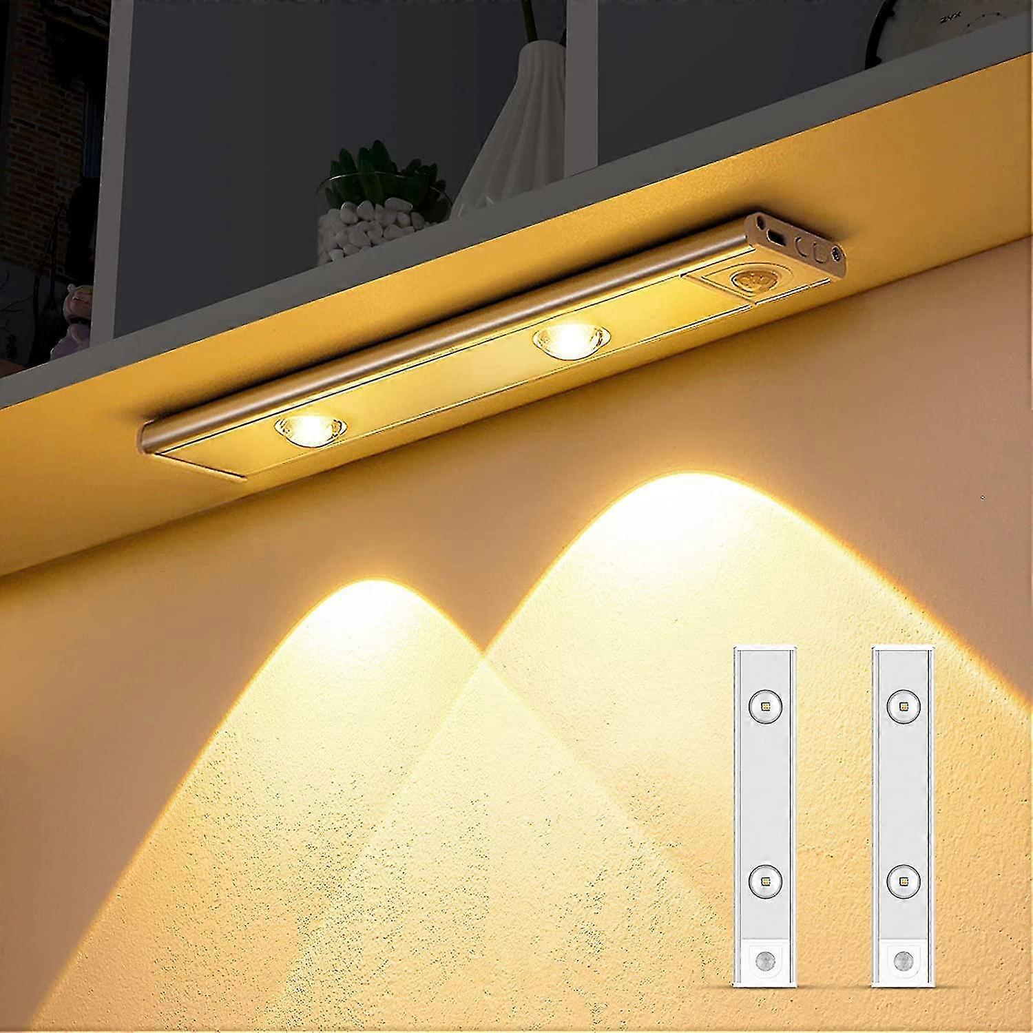 Under Cabinet Lights Led Motion Sensor Light (7.87in/2 Pcs)
