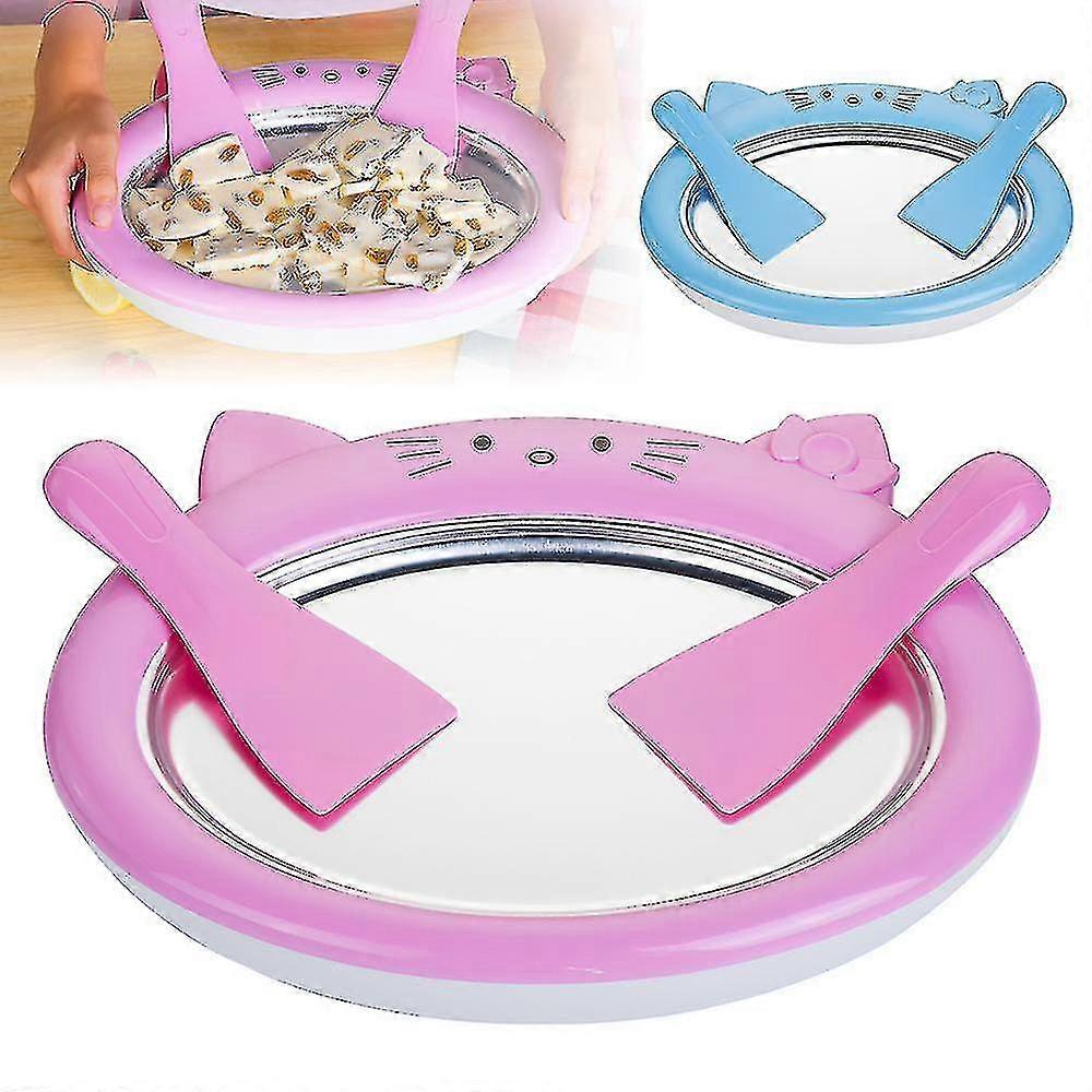 Cartoon Mini Ice Cream Maker Summer Diy Fried Yogurt Ice Cream Machine Home Stir Yogurt Machine With