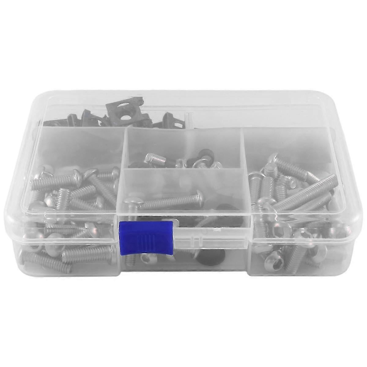 137pcs Fairing Bolt Kit Universal Windscreen Screws Motorcycle Supplies