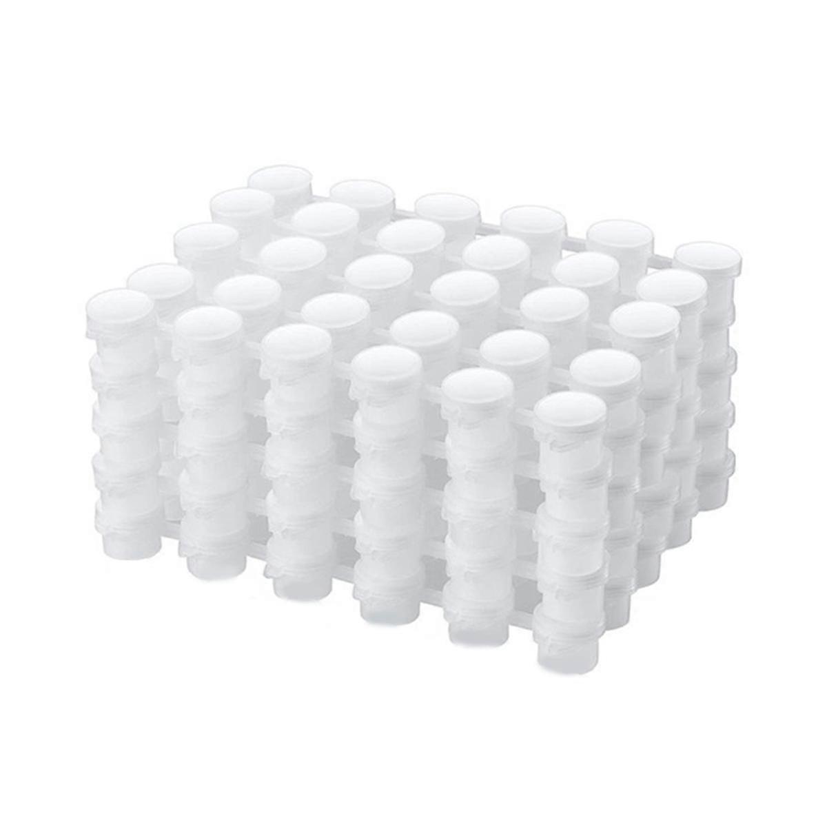 Pack of 100 Empty Paint Cans Clear Storage Paint Containers Mini Painting Cup Jar 5Ml
