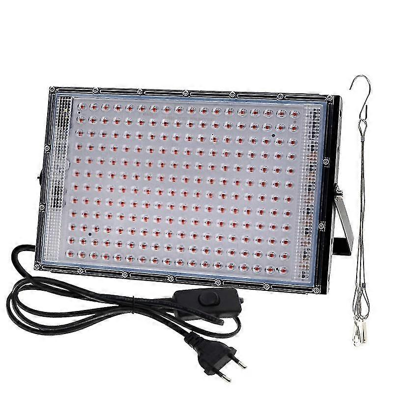 Full spectrum led grow light with stand ac220v phyto lamp with on/off switch for greenhouse hydroponic plant growth lighting
