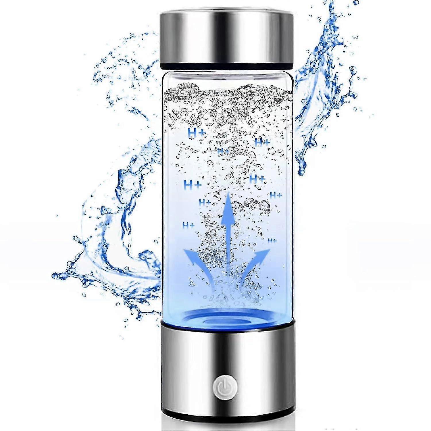 زجاجة ماء الهيدروجين ، آلة مؤين ماء الهيدروجين المحمولة ، كوب ماء الهيدروجين الأيوني ، كأس الصحة الزجاجي الغني بالهيدروجين للسفر إلى المنزل - HHWW